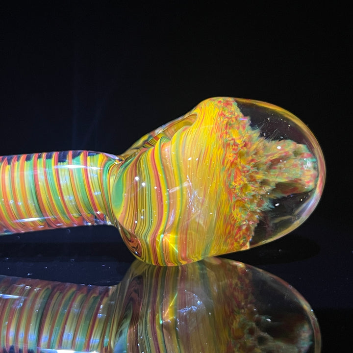 Rasta Twist Alien Brain Honeycomb 2 Glass Pipe Plug a Nug   