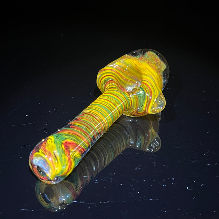 Rasta Twist Alien Brain Honeycomb 2 Glass Pipe Plug a Nug   
