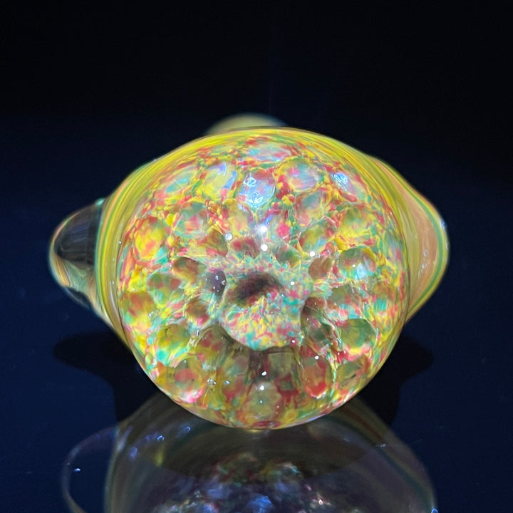 Rasta Twist Alien Brain Honeycomb 2 Glass Pipe Plug a Nug   