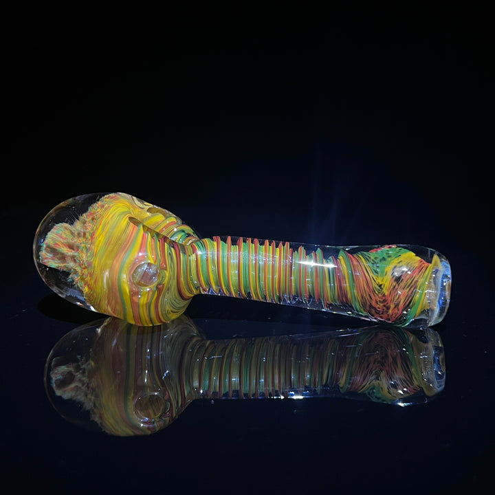 Rasta Twist Alien Brain Honeycomb 2 Glass Pipe Plug a Nug   