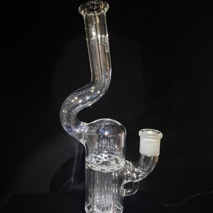 12" Pillar Beaker Bong 18 mm Glass Pipe TG   
