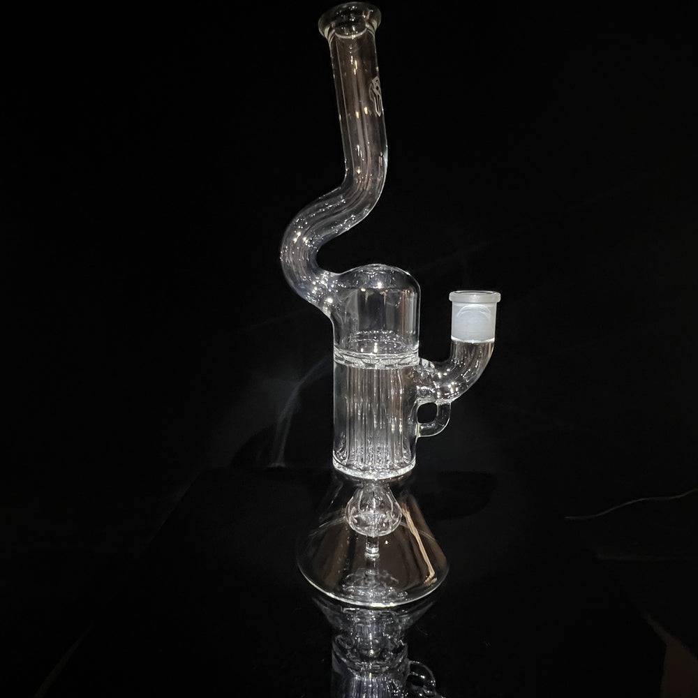 12" Pillar Beaker Bong 18mm Glass Pipe NorCal Glass   
