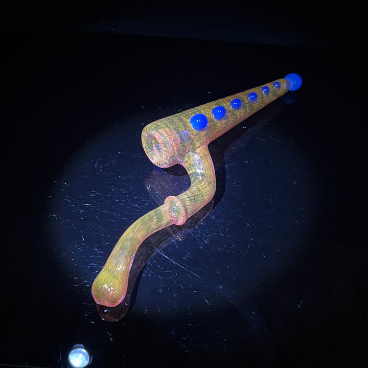 Fumed Point Lock Glass Pipe Sweet Feet   