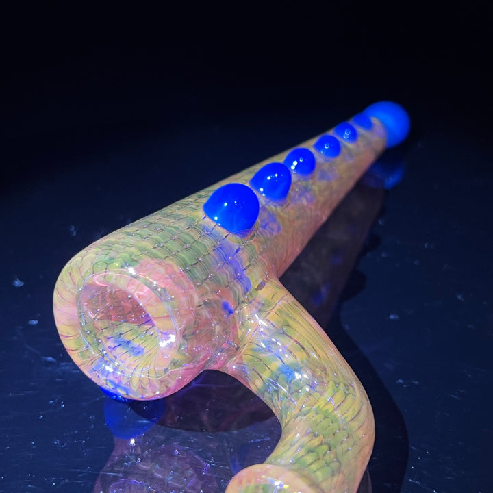 Fumed Point Lock Glass Pipe Sweet Feet   