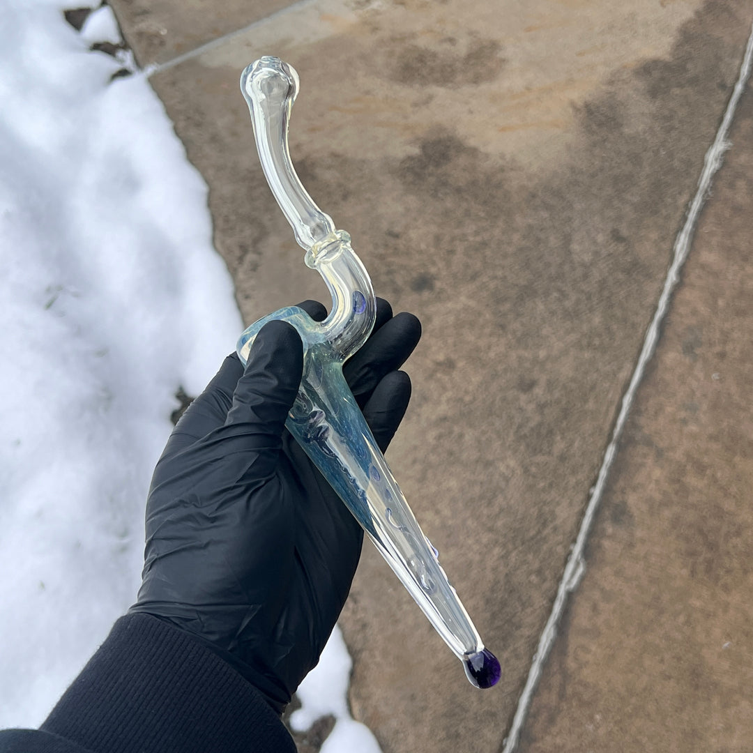 Fumed Point Lock 3 Glass Pipe Sweet Feet   