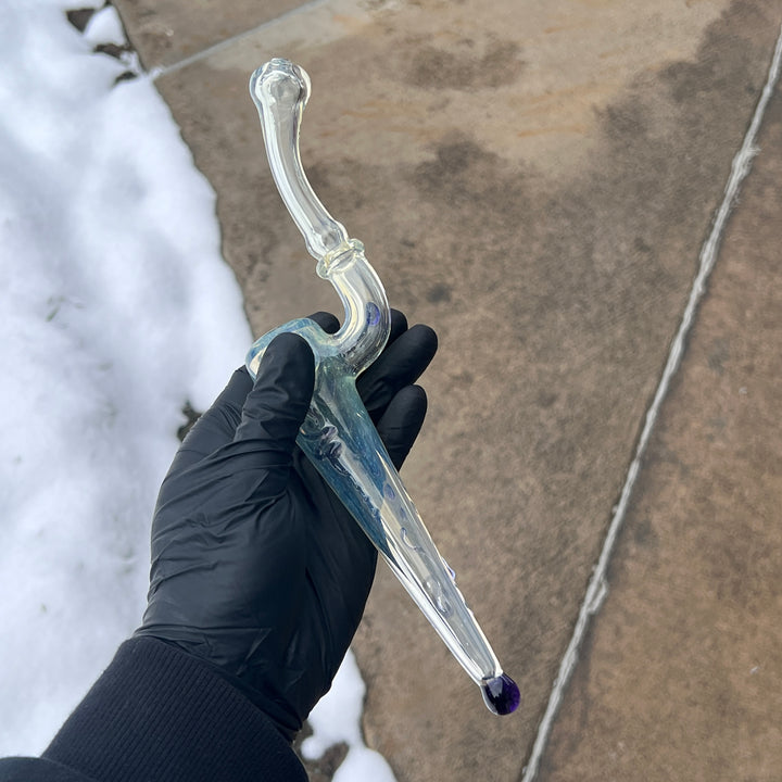 Fumed Point Lock 3 Glass Pipe Sweet Feet   