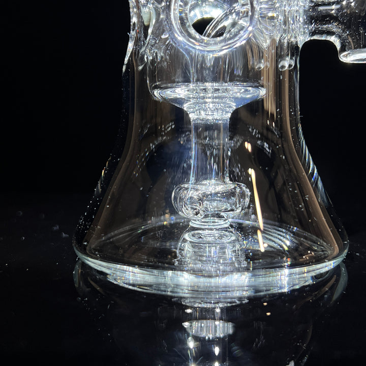Clear Fab Hanger Water Pipe Evan Chait Glassworks   