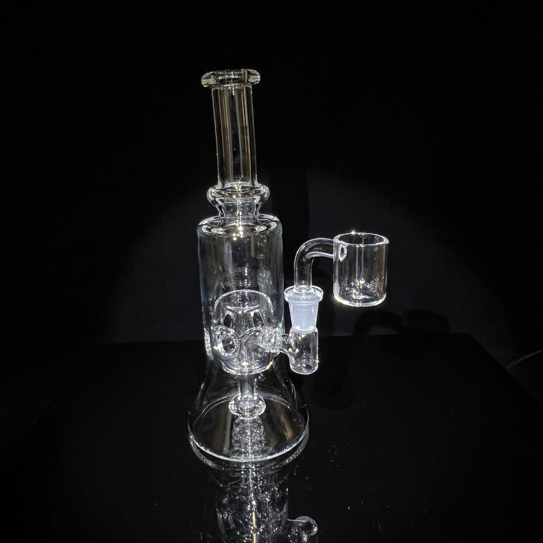 Clear Fab Hanger Water Pipe Evan Chait Glassworks   