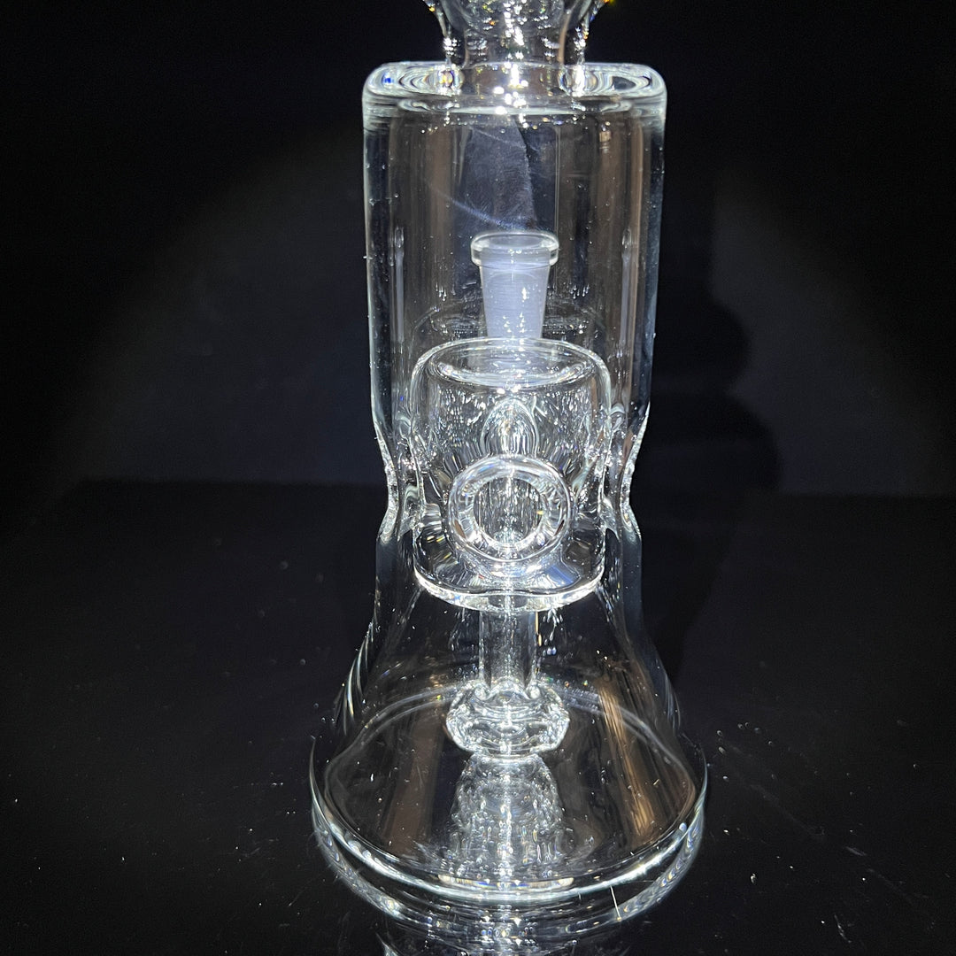 Clear Fab Hanger Water Pipe Evan Chait Glassworks   