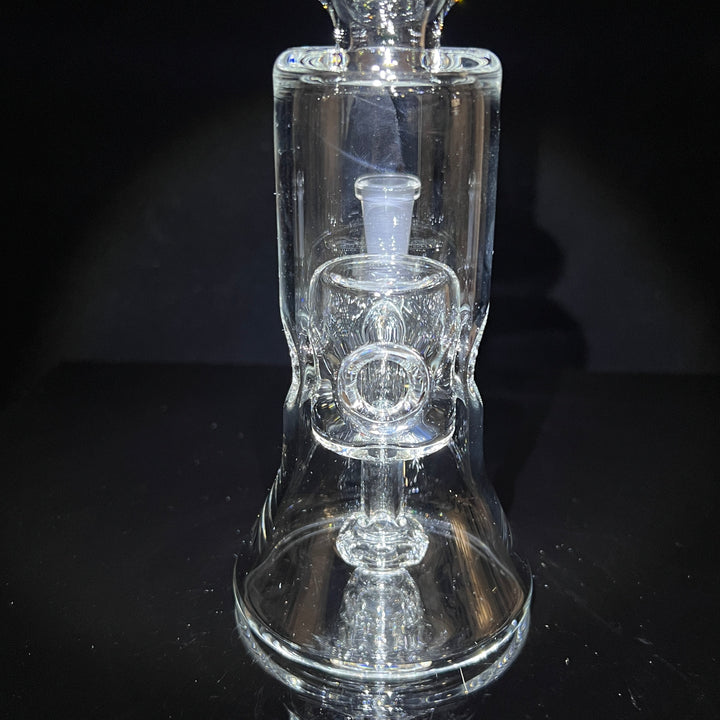 Clear Fab Hanger Water Pipe Evan Chait Glassworks   