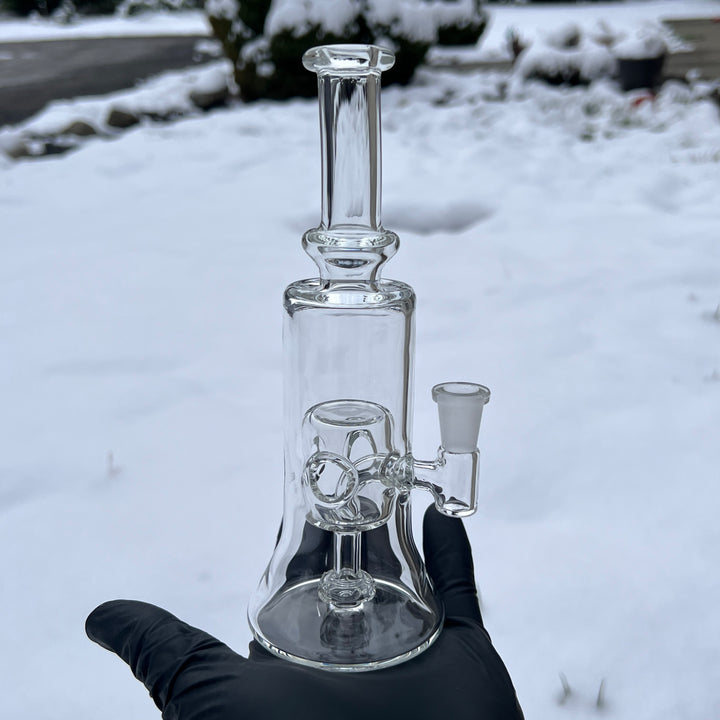Clear Fab Hanger Water Pipe Evan Chait Glassworks   