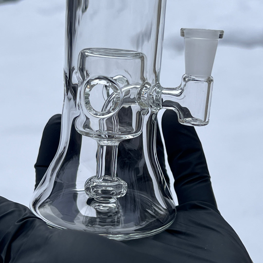 Clear Fab Hanger Water Pipe Evan Chait Glassworks   