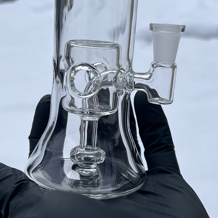 Clear Fab Hanger Water Pipe Evan Chait Glassworks   