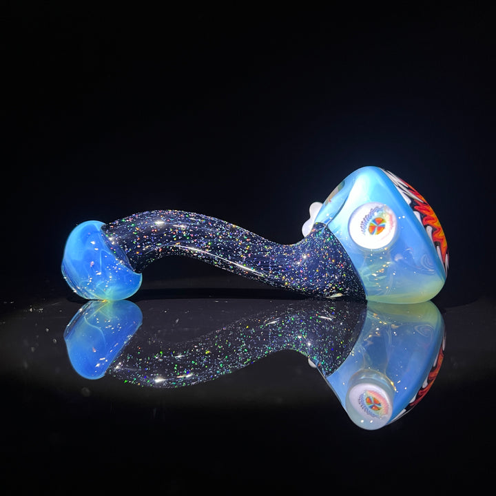 Fluffy Cloud Pipe 1 Glass Pipe Cajun Glass   
