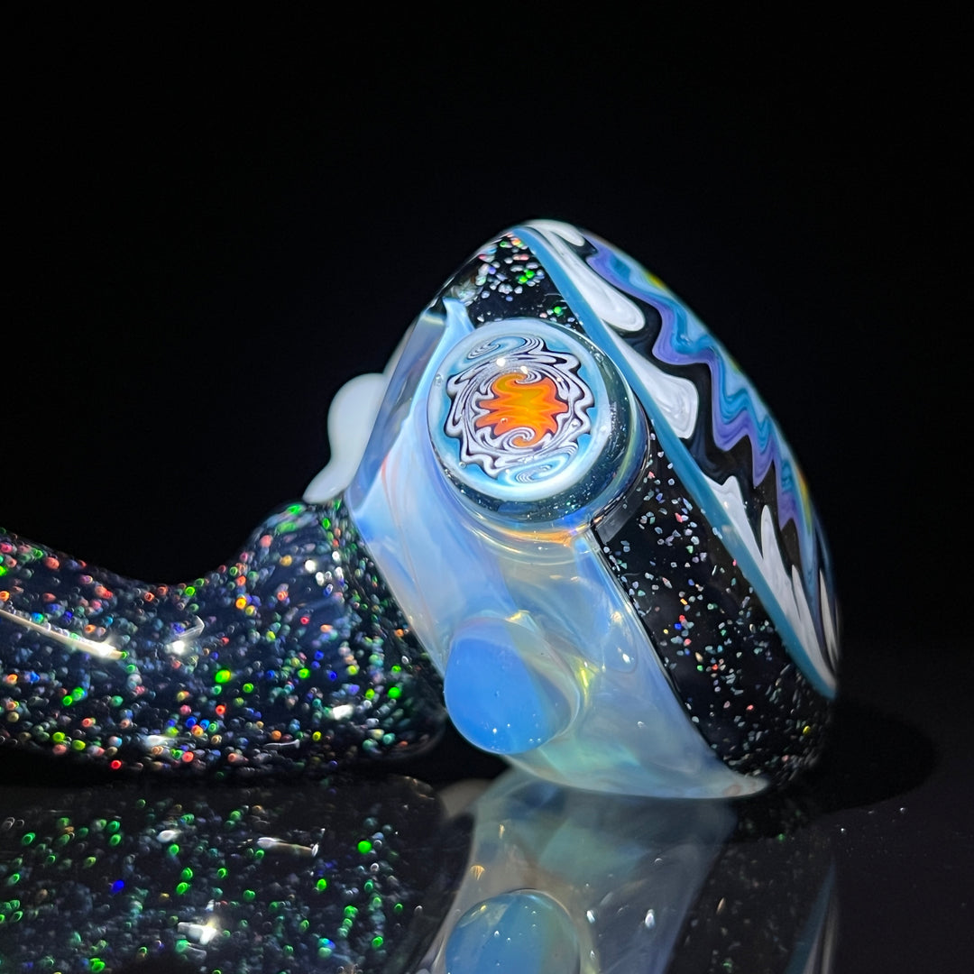 Fluffy Cloud Pipe Glass Pipe Cajun Glass   