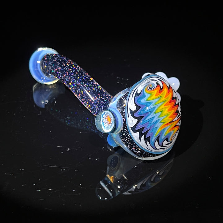 Fluffy Cloud Pipe Glass Pipe Cajun Glass   