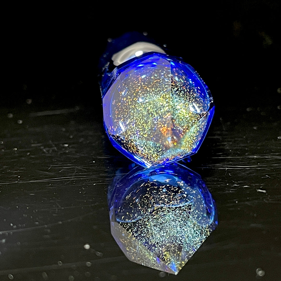 Blue Crystal Glass Pipe Glass Pipe TG   