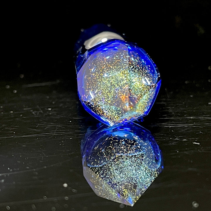 Blue Crystal Glass Pipe Glass Pipe TG   