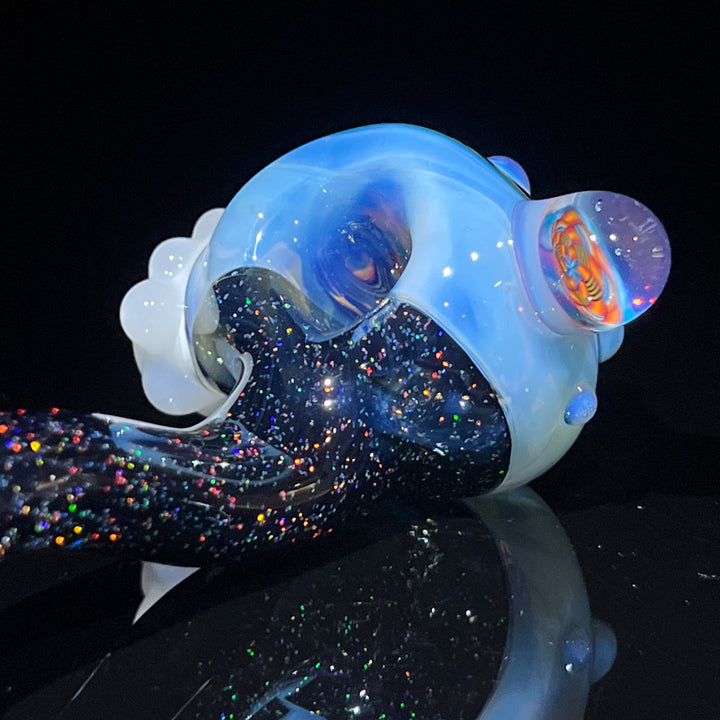 Fluffy Cloud Pipe Glass Pipe Cajun Glass   