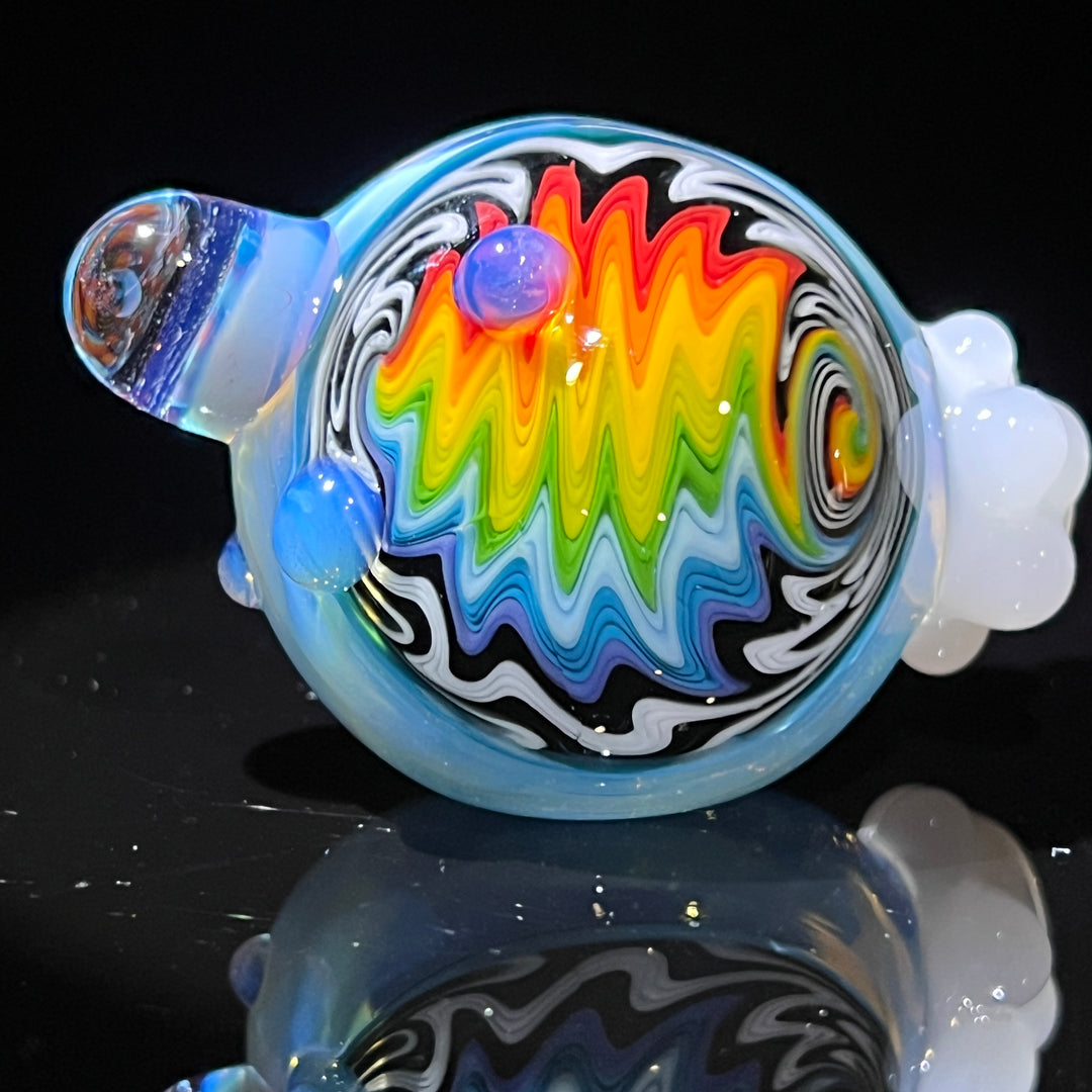 Fluffy Cloud Pipe Glass Pipe Cajun Glass   