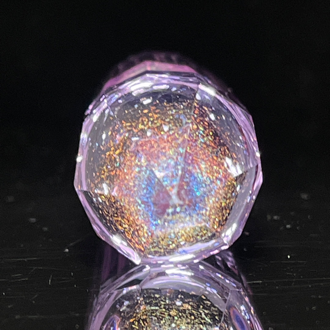 Amethyst Crystal Glass Pipe Glass Pipe TG   