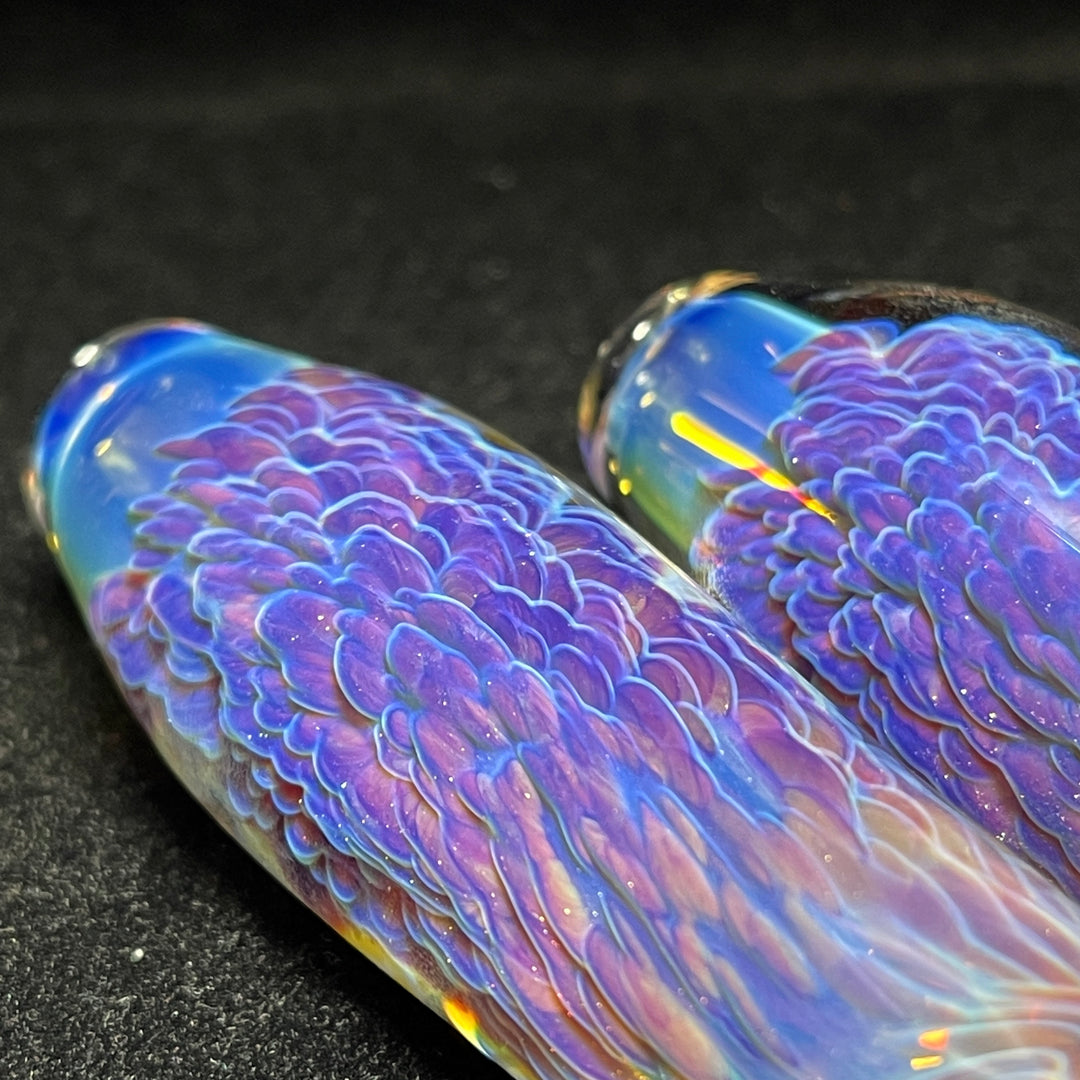 Purple Glass Chillum Glass Pipe Tako Glass   