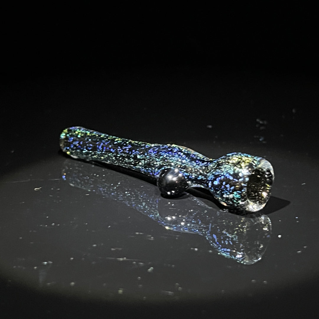 Uber Dichro Chillum Glass Pipe Hilljack Glass   