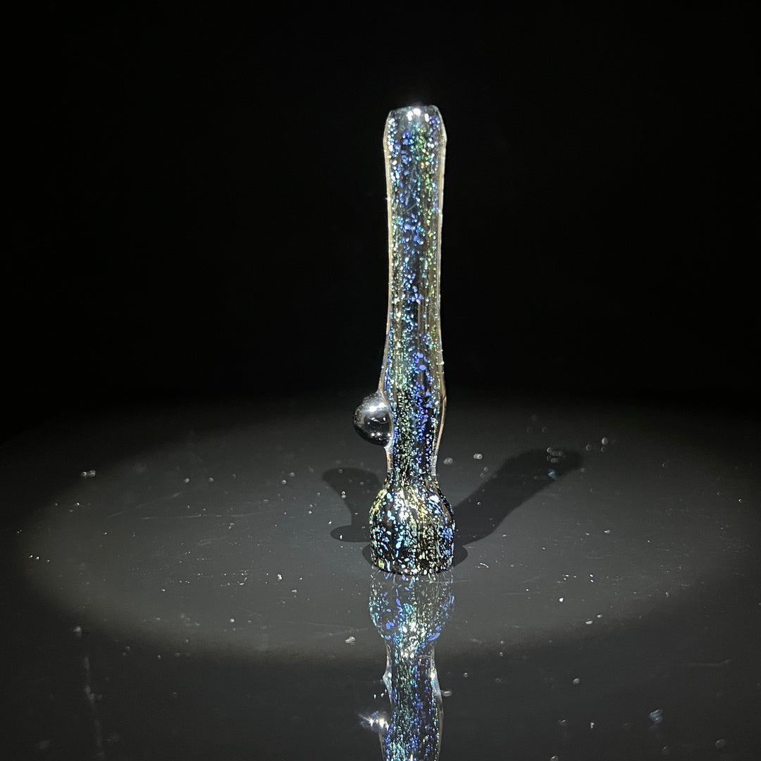 Uber Dichro Chillum Glass Pipe Hilljack Glass   