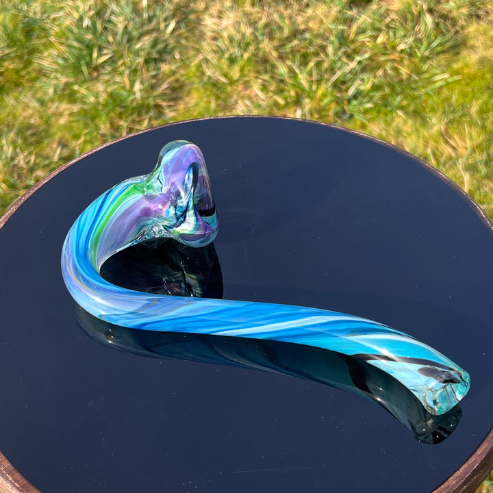Large Sherlock 1 - Seconds Glass Pipe Violet Glass   
