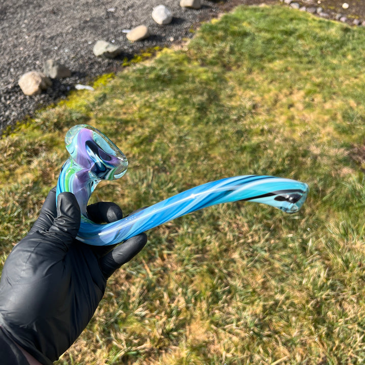 Large Sherlock 1 - Seconds Glass Pipe Violet Glass   