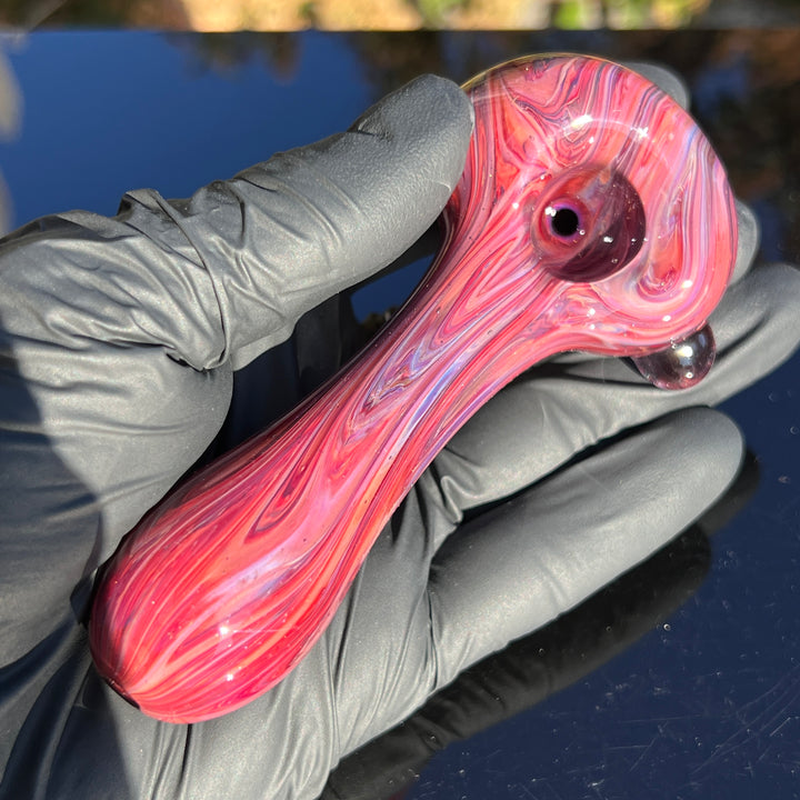 Jupiter Swirls Glass Pipe Glass Pipe Revlock   