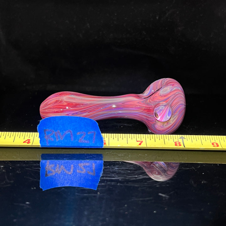 Jupiter Swirls Glass Pipe Glass Pipe Revlock   