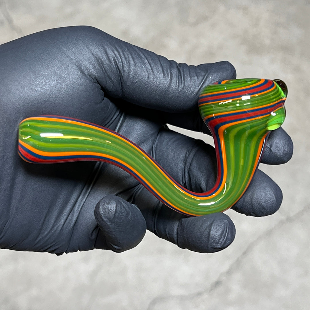 Migos Line Sherlock Pipe Glass Pipe Mckenzie Color Craft   
