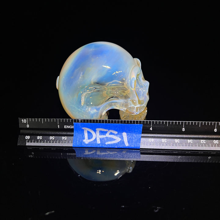 Glass Skull Pipe Glass Pipe Deviant Glass   