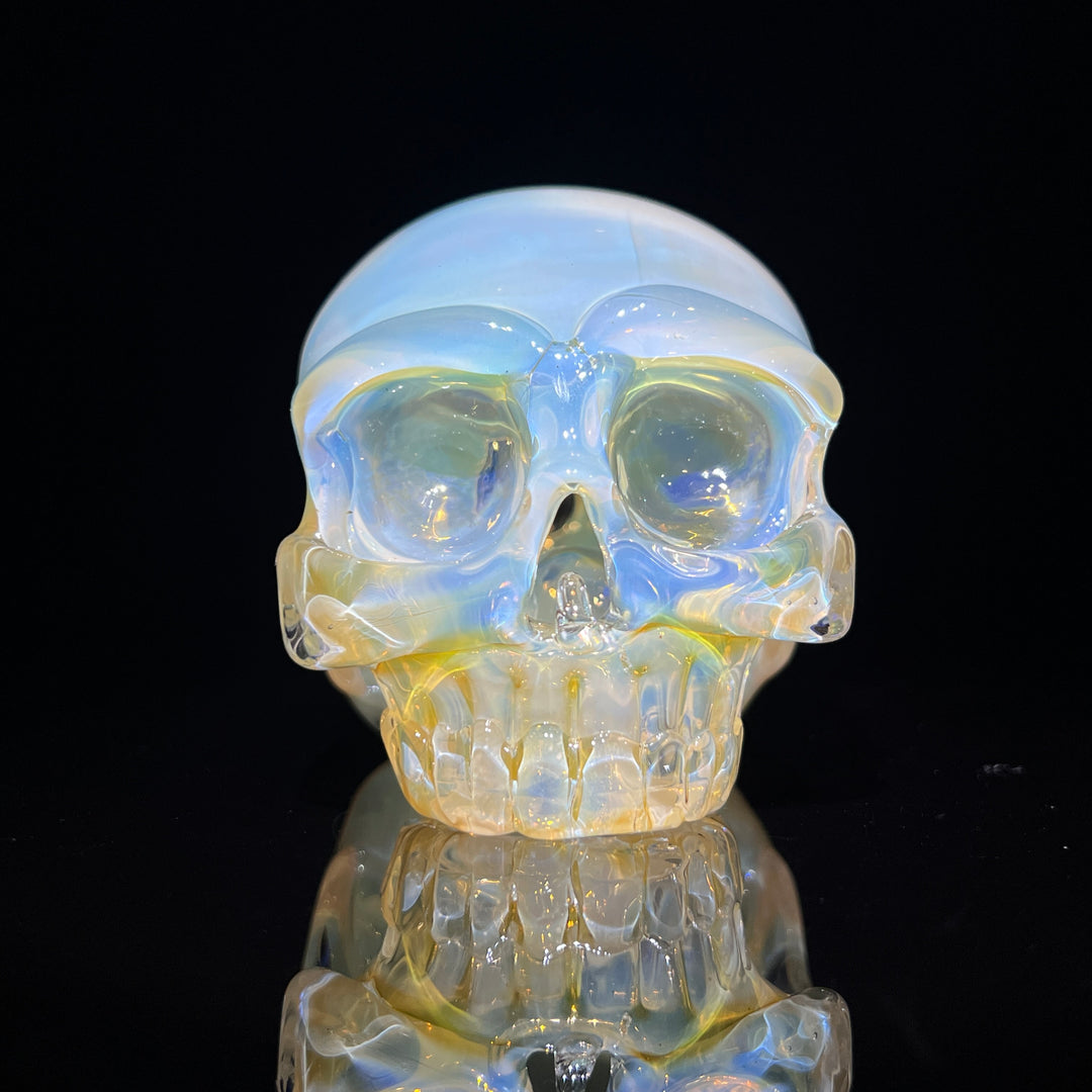 Glass Skull Pipe Glass Pipe Deviant Glass   