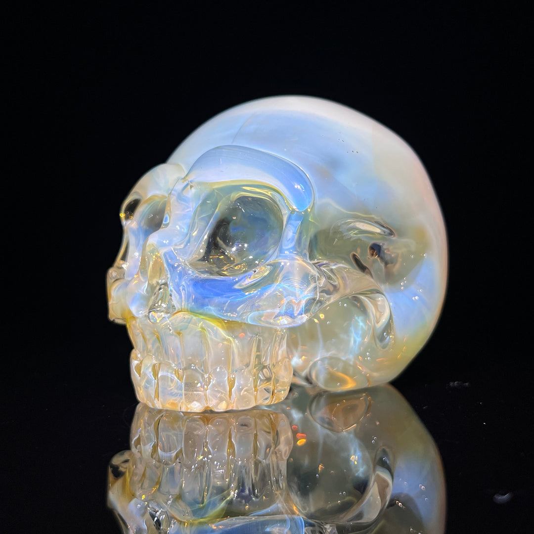 Glass Skull Pipe Glass Pipe Deviant Glass   