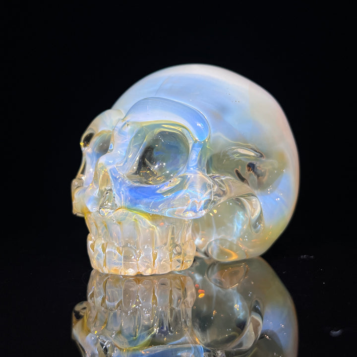 Glass Skull Pipe Glass Pipe Deviant Glass   