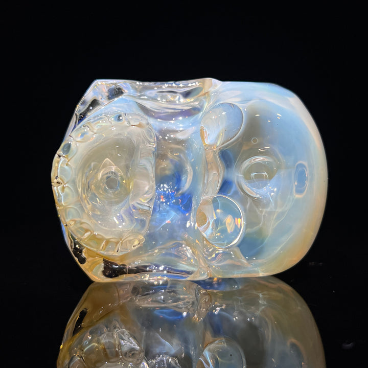 Glass Skull Pipe Glass Pipe Deviant Glass   