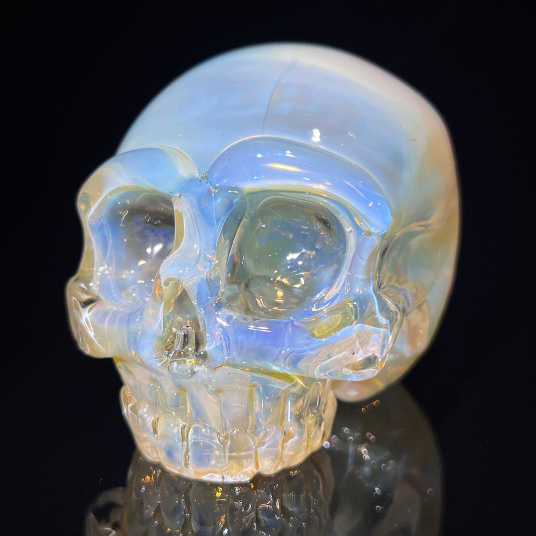 Glass Skull Pipe Glass Pipe Deviant Glass   