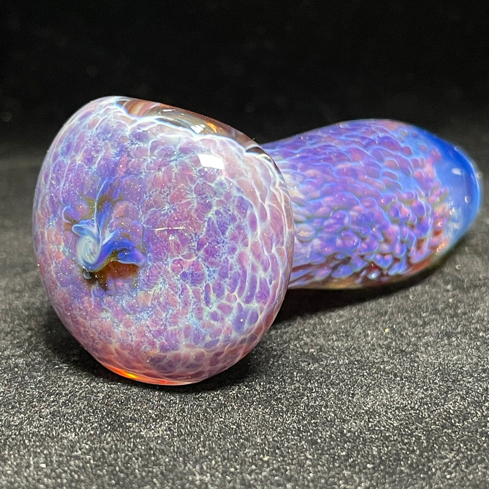 Left Handed Purple Nebula Glass Pipe Glass Pipe Tako Glass   