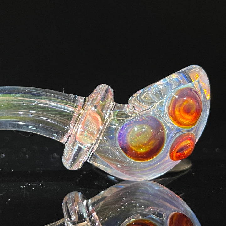 Fumed Linework Sherlock 11 Glass Pipe Boro Lyon   
