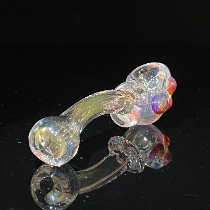 Fumed Linework Sherlock 11 Glass Pipe Boro Lyon   