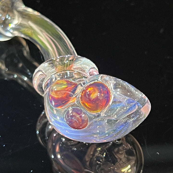 Fumed Linework Sherlock 11 Glass Pipe Boro Lyon   