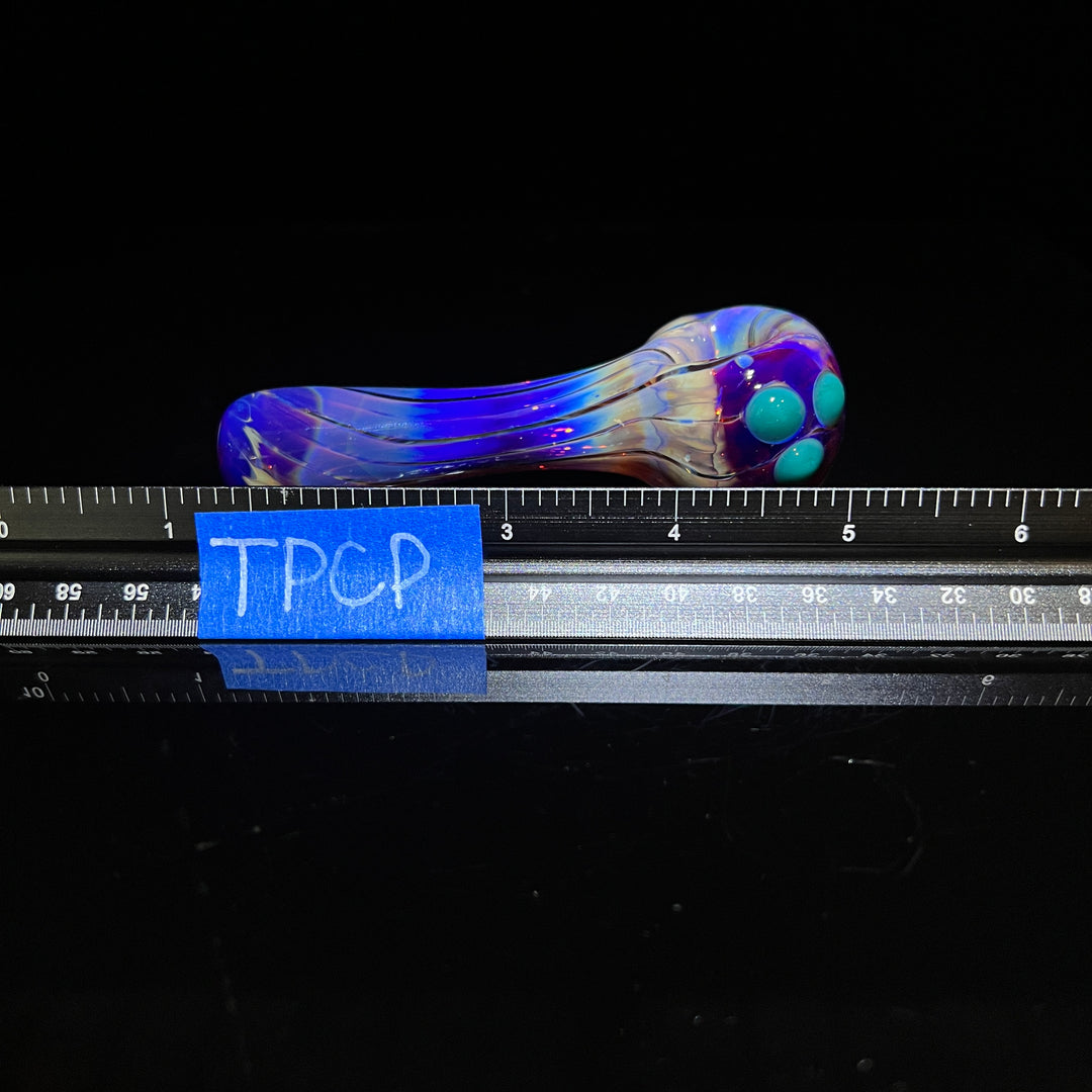 Purple Creek Triforce Pipe Glass Pipe Taggart Glass   