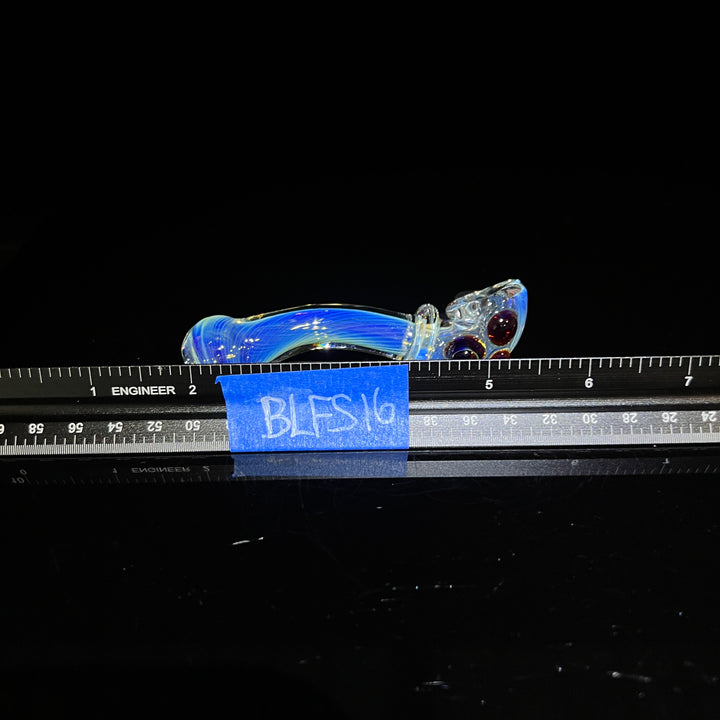 Fumed Linework Sherlock 16 Glass Pipe Boro Lyon   