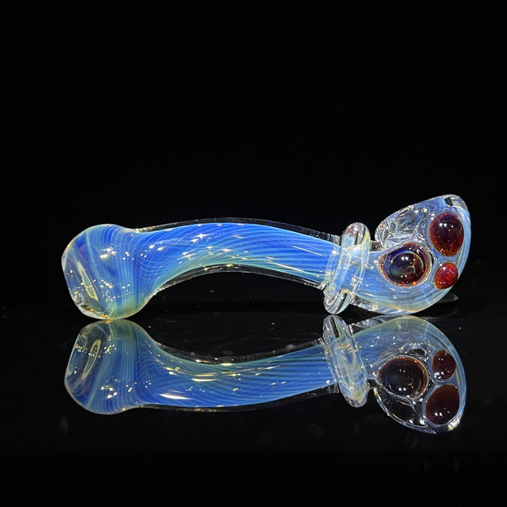 Fumed Linework Sherlock 16 Glass Pipe Boro Lyon   