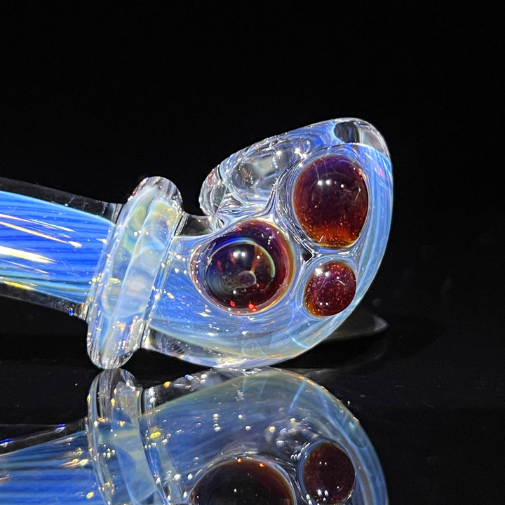 Fumed Linework Sherlock 16 Glass Pipe Boro Lyon   
