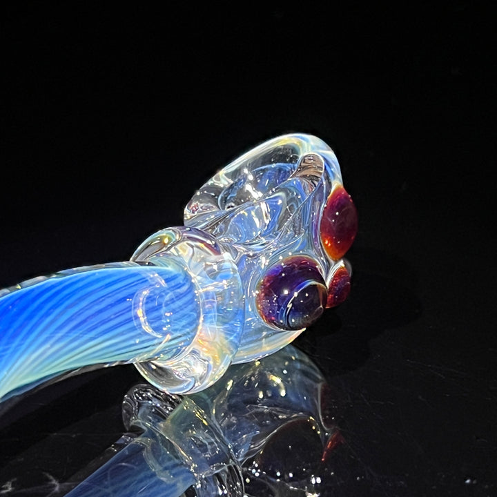 Fumed Linework Sherlock 16 Glass Pipe Boro Lyon   
