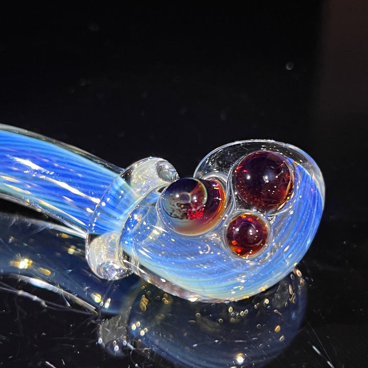 Fumed Linework Sherlock 16 Glass Pipe Boro Lyon   
