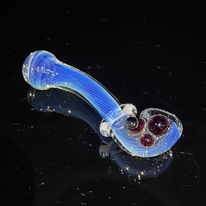 Fumed Linework Sherlock 16 Glass Pipe Boro Lyon   